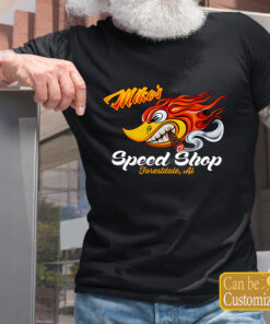 Hot Rod Garage Speed Shop Old School Mr Horsepower T Shirts