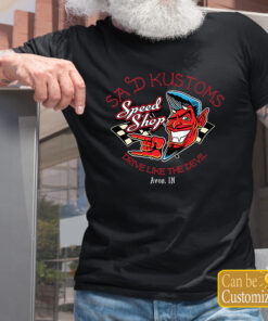 Hot Rod Rockabilly Devil T Shirts