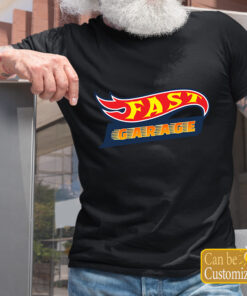 Personalized Fast Hot Rod Garage T Shirts