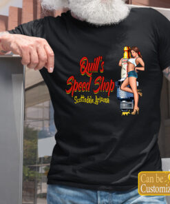 Personalized Pin Up Girls Speed Shop Shirts