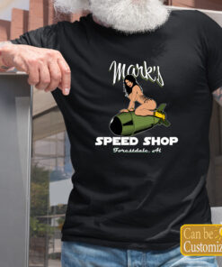 Personalized Pin Up Speed Shop Car T Shirts