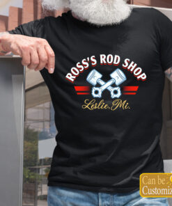 Personalized Piston and Wrench Door Art T Shirts