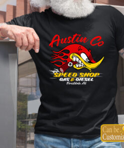 Personalized Speed Shop Gas And Diesel Mr Horsepower T Shirts
