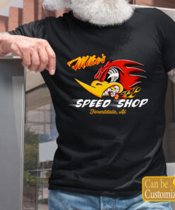 Personalized Speed Shop Hot Rod Shop Mr Horsepower T Shirts