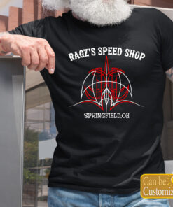 Personalized Speed Shop Pinstriping T Shirts