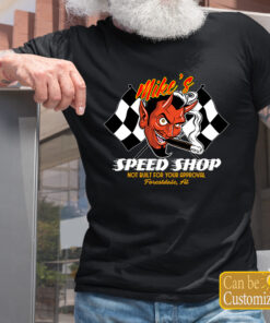Personalized Speed Shop Red Devil T Shirts