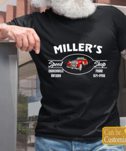 Personalized Speed Shop Tshirts