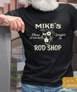 Personalized Vintage Rod Shop Shirts
