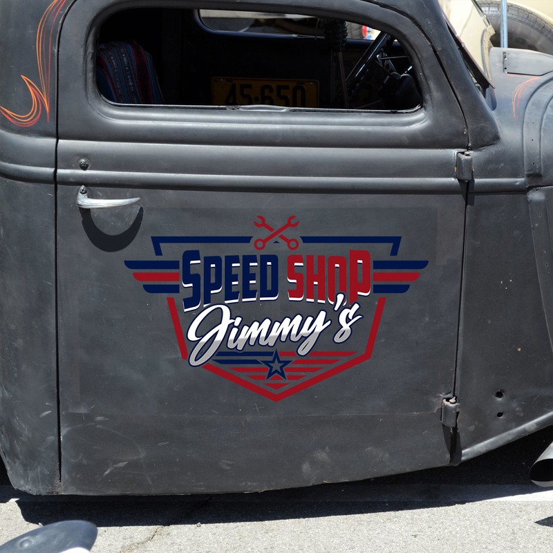 Personalized Lowrider Hot Rod Custom Car Door Decals And More Dingmun